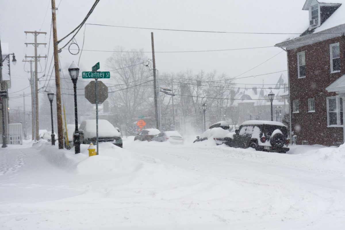Last month's storm brought nearly a foot of snow to Easton.