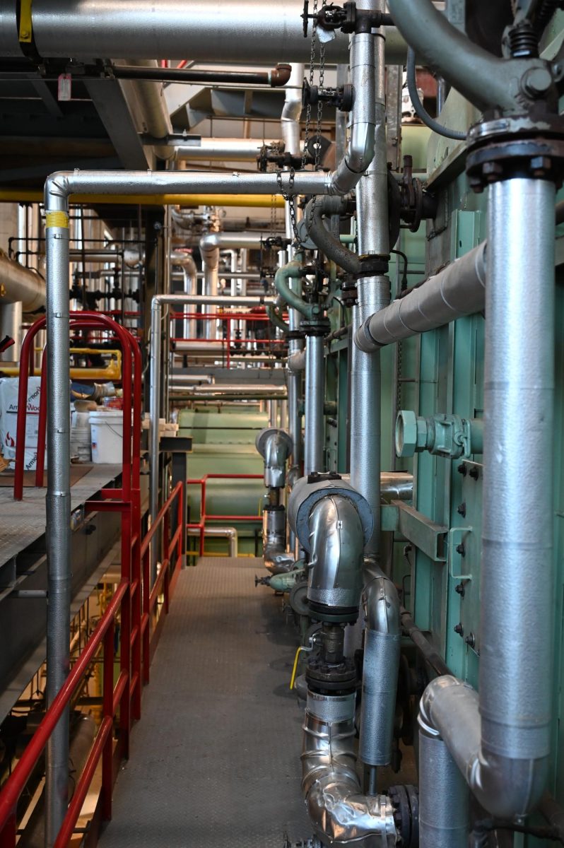 The Lafayette College steam plant started using natural gas in 2008.