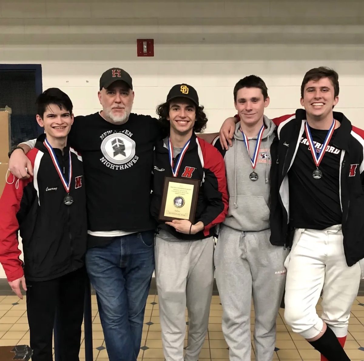 Christopher Spencer served as the Haverford College head fencing coach for over a decade. (Photo courtesy of @haverfordfencing on Instagram)