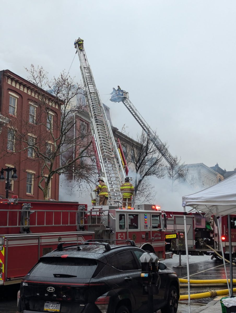 The cause of the fire is presently unknown.