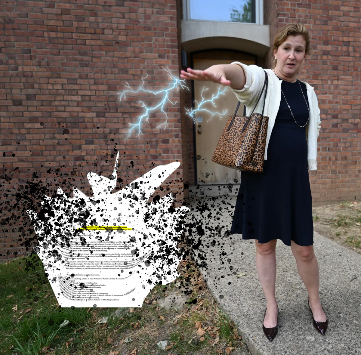 College President Nicole Hurd wins a battle.