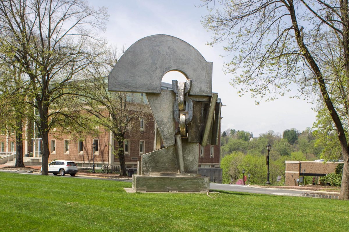 "Transcendence" includes a broken chain, a frequent symbol in Melvin Edward's work.