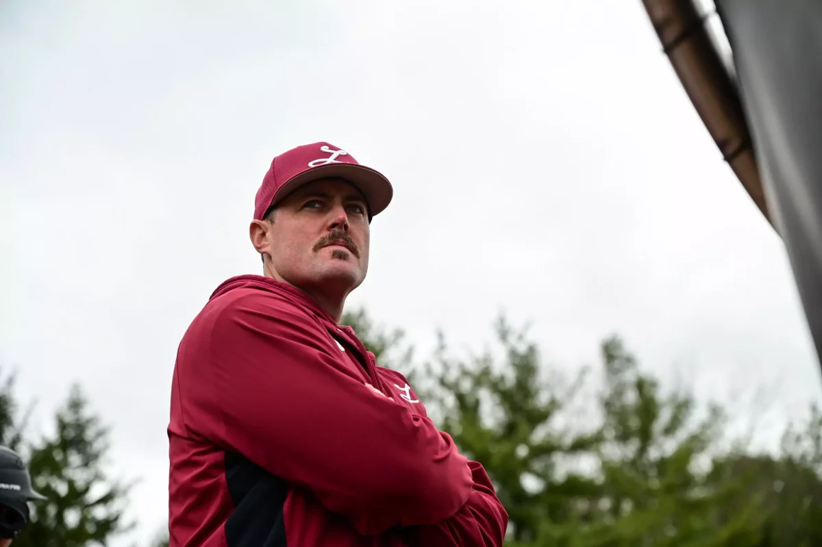 The leave of head coach A.J. Miller '11 comes three months after he received a three-year contract extension. (Photo by Hannah Ally for GoLeopards)