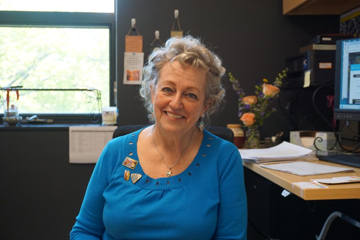 Biology professor Nancy Waters is a familiar name in the Leopard Leftovers GroupMe, where she posts donuts she leaves out in Rockwell Integrated Science Center every Monday morning.