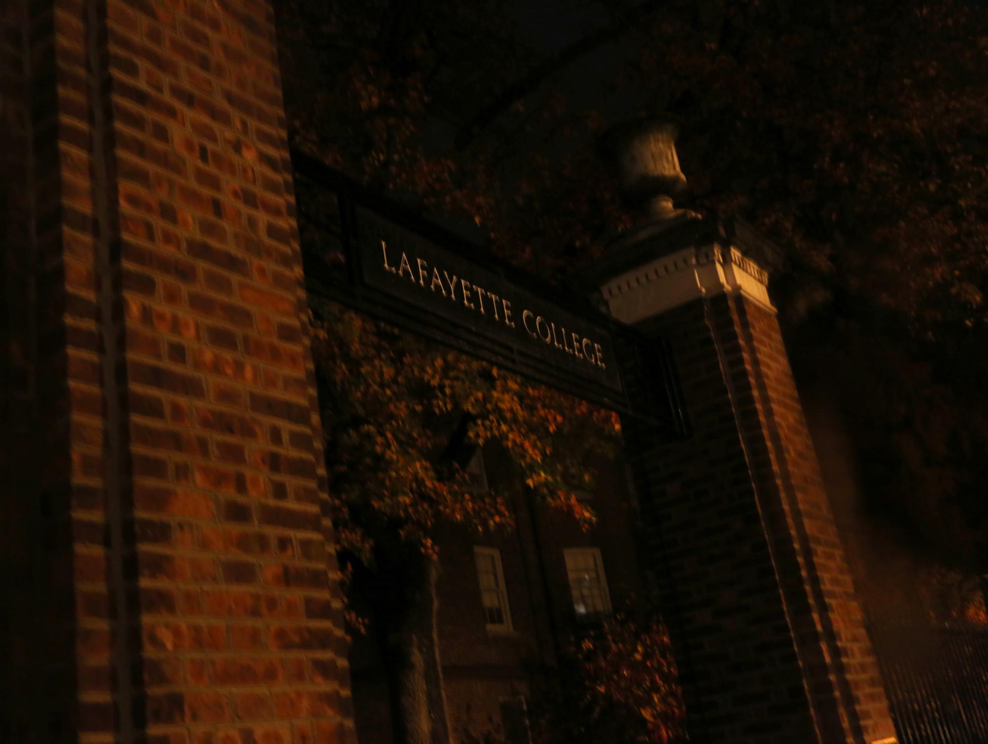 The main campus lost power around 6 p.m. Sunday.